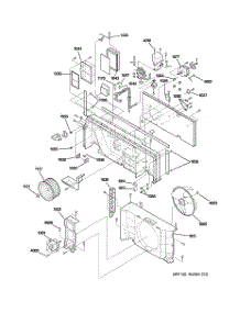 02 - Motor & Chassis Parts parts for Ge Air Conditioner AZ28E15DACM1 from AppliancePartsPros.com