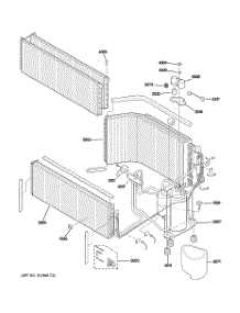 04 - Unit Parts parts for Ge Air Conditioner AZ38H07DACM1 from AppliancePartsPros.com