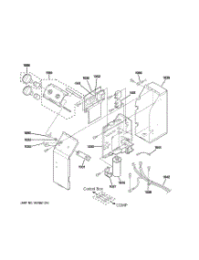 02 - Control Parts parts for Ge Air Conditioner AJHS08ASBM1 from AppliancePartsPros.com