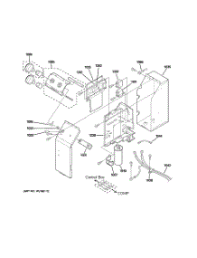 02 - Control Parts parts for Ge Air Conditioner AJHS10DCBM1 from AppliancePartsPros.com