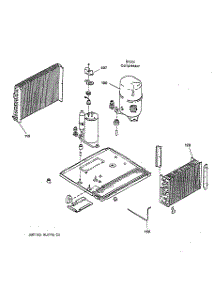 03 - Refrigerant Assembly parts for Ge Air Conditioner AVE22DBG1 from AppliancePartsPros.com