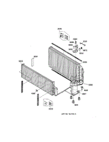 04 - Refrigerant Assembly parts for Ge Air Conditioner AZ22E12D3CM2 from AppliancePartsPros.com
