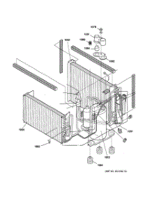 03 - Sealed System Components parts for Ge Air Conditioner AJCS08ACM1 from AppliancePartsPros.com