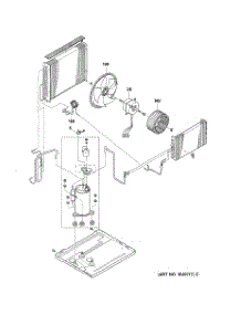 02 - Sealed System Components parts for Ge Air Conditioner AUV06LAT1 from AppliancePartsPros.com