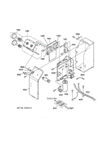 02 - Control Parts parts for Ge Air Conditioner AJES12DCAM1 from AppliancePartsPros.com