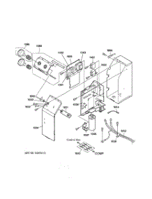 02 - Control Parts parts for Ge Air Conditioner AJEH12DCAM1 from AppliancePartsPros.com