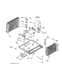04 - Refrigerant Assembly parts for Ge Air Conditioner AVE18DAS2 from AppliancePartsPros.com