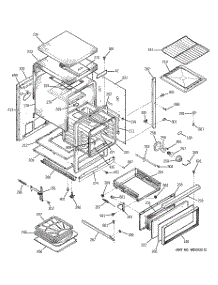 03 - Body Parts parts for Ge Oven JGRS06BEJ1BB from AppliancePartsPros.com