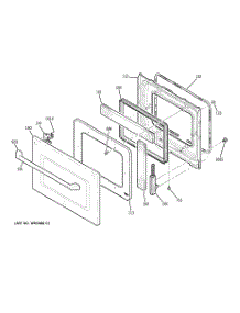 05 - Door parts for Ge Oven CT959ST1SS from AppliancePartsPros.com
