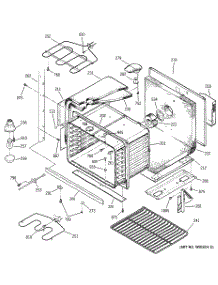 04 - Lower Body Parts parts for Ge Oven JTP47SC3SS from AppliancePartsPros.com