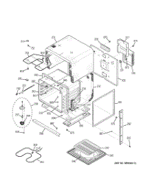 02 - Body Parts parts for Ge Oven JCKS06BF2BB from AppliancePartsPros.com