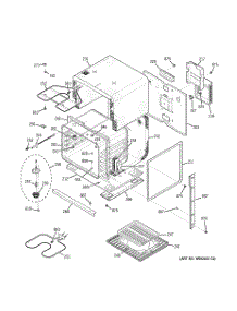 02 - Body Parts parts for Ge Oven JKS06BF4BB from AppliancePartsPros.com