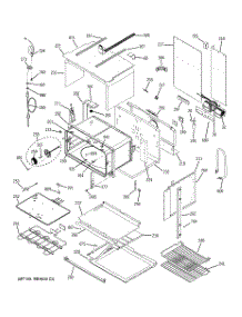 03 - Lower Oven parts for Ge Oven PT925DN2BB from AppliancePartsPros.com
