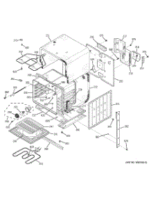 02 - Body Parts parts for Ge Oven JCKP15WD1WW from AppliancePartsPros.com