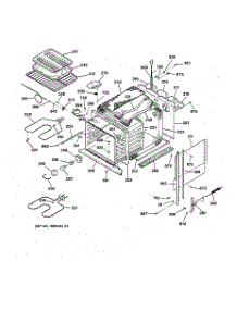 02 - Body Parts parts for Ge Oven ZEK735WW1WW from AppliancePartsPros.com