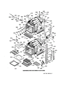 02 - Body Parts parts for Ge Oven ZEK757BA1BB from AppliancePartsPros.com