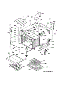 02 - Upper Body Parts parts for Ge Oven ZET757WA3WW from AppliancePartsPros.com
