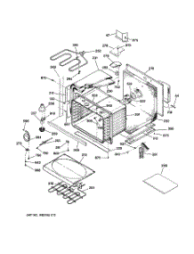 04 - Lower Body Parts parts for Ge Oven ZET757WA3WW from AppliancePartsPros.com