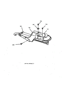 04 - Lock parts for Ge Oven JKP18AW2AA from AppliancePartsPros.com