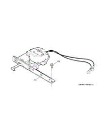 06 - Door Lock parts for Ge Oven JTP56CD1CC from AppliancePartsPros.com