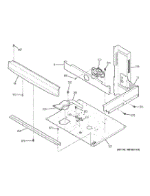 03 - Center Spacer parts for Ge Oven JTP50SH1SS from AppliancePartsPros.com