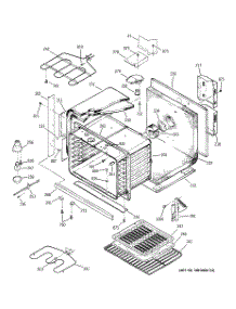 02 - Body Parts parts for Ge Oven JTP17SC3SS from AppliancePartsPros.com