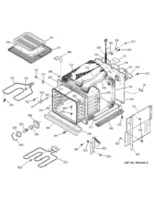 02 - Body Parts parts for Ge Oven JCKP15BA3BB from AppliancePartsPros.com