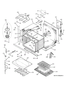 02 - Body Parts parts for Ge Oven JCTP18SD1SS from AppliancePartsPros.com