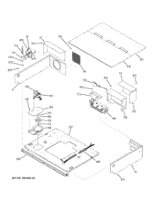 03 - Cooling Fan parts for Ge Oven JT980BH2BB from AppliancePartsPros.com