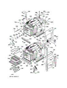 02 - Body Parts parts for Ge Oven JKP45BA1BB from AppliancePartsPros.com