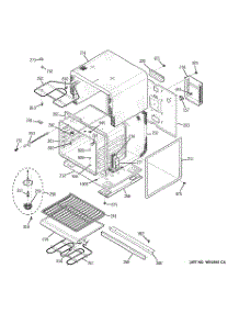 04 - Lower Body parts for Ge Oven JK955BF6BB from AppliancePartsPros.com