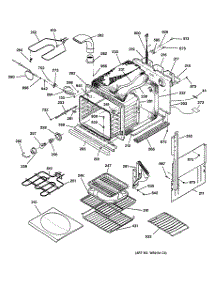 02 - Body Parts parts for Ge Oven JKP18BA2BB from AppliancePartsPros.com