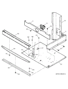 03 - Center Spacer parts for Ge Oven ZET757BA5BB from AppliancePartsPros.com