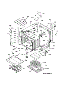 02 - Upper Body Parts parts for Ge Oven JT950SA3SS from AppliancePartsPros.com
