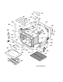 04 - Lower Body Parts parts for Ge Oven JT950SA3SS from AppliancePartsPros.com