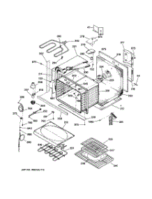 02 - Body Parts parts for Ge Oven JCTP18WA3WW from AppliancePartsPros.com
