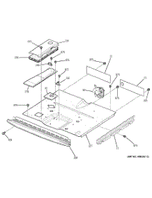 03 - Center Spacer parts for Ge Oven JKP45BD1BB from AppliancePartsPros.com