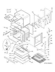 02 - Body Parts parts for Ge Oven ZET938BM2BB from AppliancePartsPros.com