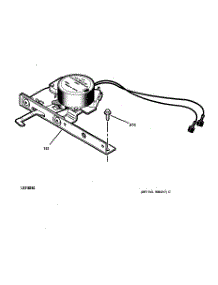 06 - Door Lock parts for Ge Oven JTP47SC1SS from AppliancePartsPros.com