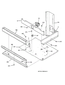 03 - Spacer parts for Ge Oven JTP44GV2BB from AppliancePartsPros.com