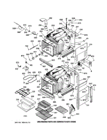 02 - Body Parts parts for Ge Oven JK950CA1CC from AppliancePartsPros.com