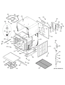 04 - Lower Body parts for Ge Oven ZEK957BD1BB from AppliancePartsPros.com