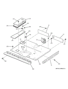 03 - Center Spacer parts for Ge Oven ZEK957SD1SS from AppliancePartsPros.com