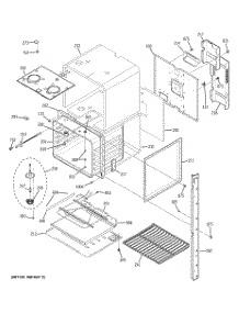 02 - Upper Oven parts for Ge Oven JKP35DP3BB from AppliancePartsPros.com