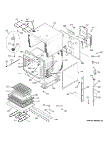 02 - Body Parts parts for Ge Oven JK915WF3WW from AppliancePartsPros.com
