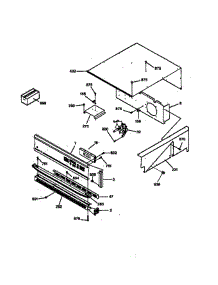 Control Panel parts for Ge Oven JKP18WW2WW from AppliancePartsPros.com