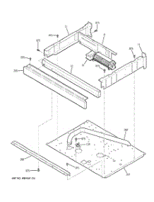 03 - Center Spacer parts for Ge Oven PT956BM2BB from AppliancePartsPros.com