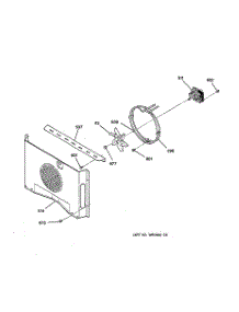 05 - Fan Assembly parts for Ge Oven JCT910SY1SS from AppliancePartsPros.com