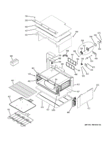 02 - Upper Oven parts for Ge Oven PT925SN2SS from AppliancePartsPros.com
