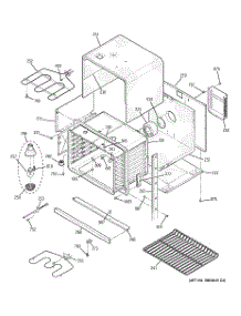 04 - Lower Oven parts for Ge Oven JTP48WF7WW from AppliancePartsPros.com